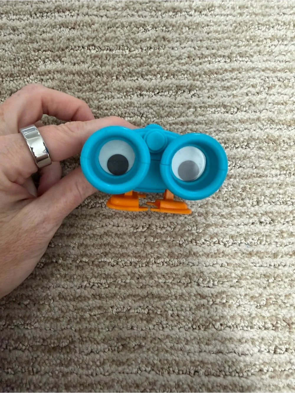 Toy Story Burger King Lenny Binoculars 1996 Walking Wind-Up Pixar